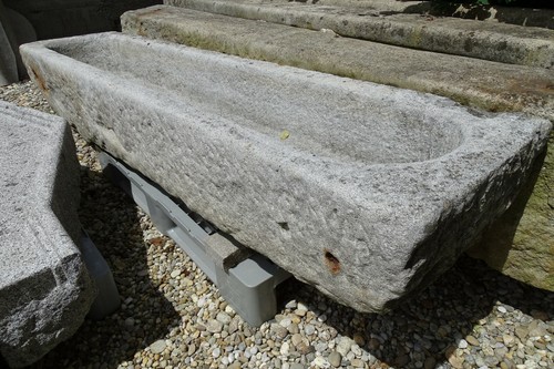 1851 ant 222cm granittrog - 1851, ant.222cm